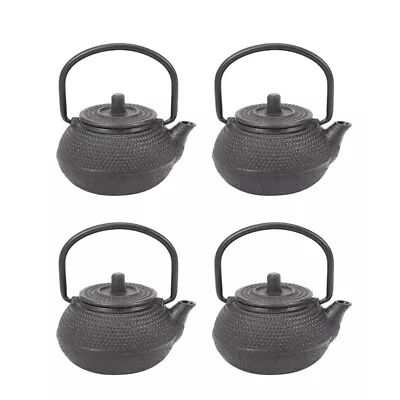 4X 50Ml Japanese Cast Iron Kettle Teapot Comes + Strainer Tea Pot P6L7 • $51.69