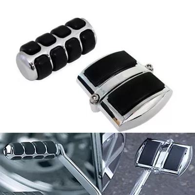 Chrome Gear Shift Rear Brake Pedal Cover For Yamaha V-Star XVS 650 950 1100 1300 • $17.08