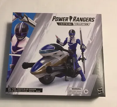Power Lightning Collection Time Force Blue Ranger & Vector Cycle NEW 2022 InHand • $20.99