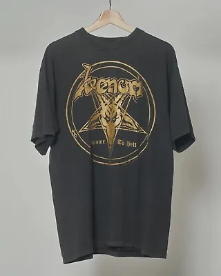 Venom Welcome To Hell Vintage Band T-Shirt 1996 L • $128.68