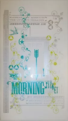 2008 My Morning Jacket - Kansas City Letterpress Concert Poster By Hammerpress • $129.90