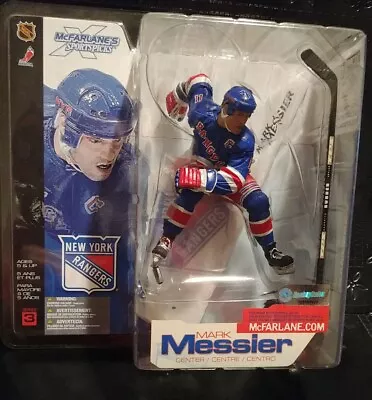 Mcfarlane Toys Mark Messier Figure Blue Rangers Jersey Series 3 NHL • $24.49