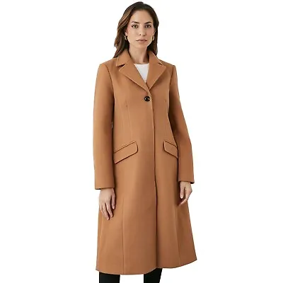 Principles Womens/Ladies Single-Breasted Tailored Coat DH6492 • £60.69