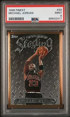 1996 Finest 50 Michael Jordan Psa 9 • $69.99