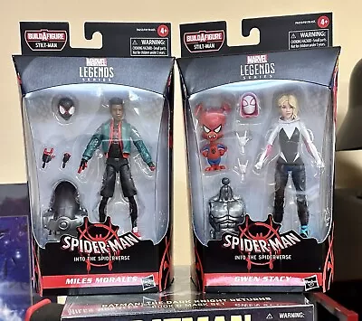 Marvel Legends Miles Morales Into The Spider-Verse  And Gwen Stacy CIB • $30