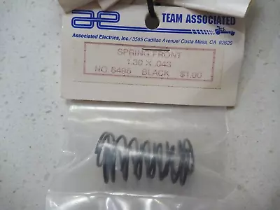 VINTAGE RC Team Associated Front 6495 Black Shock Spring Gold Pan • $13.88