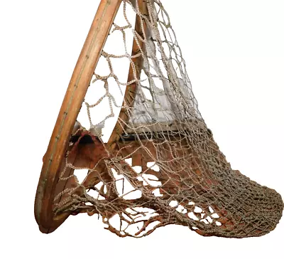 Vintage Trout Wood Frame Fishing Net Mesh • $79.95