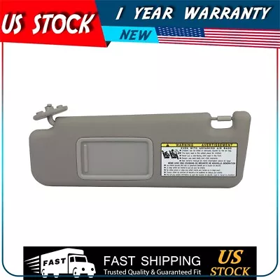 For Toyota 04-08 4runner (lh) Driver Side Gray Sun Visor 74320-3d050-b0 • $24.75