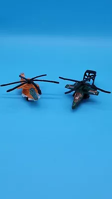 MATCHBOX Sky Busters SKY SHREDDER Green Black Orange  2013 Lot Of 2 • $12.99