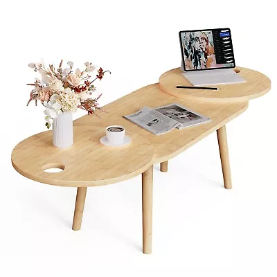 Bamboo Tea Table Coffee Table Office Desk Dwarf Lightweight Simple Life Carpet T • $138.88
