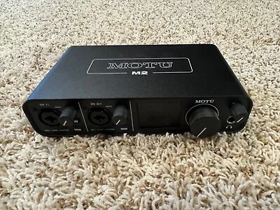 MOTU M2 USB-C Audio Interface • $129