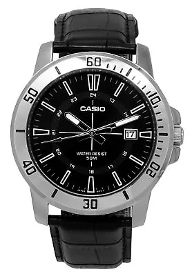 Casio Standard Silver Dial Dress Quartz Men's Watch MTP-VD01L-1C • $78.59