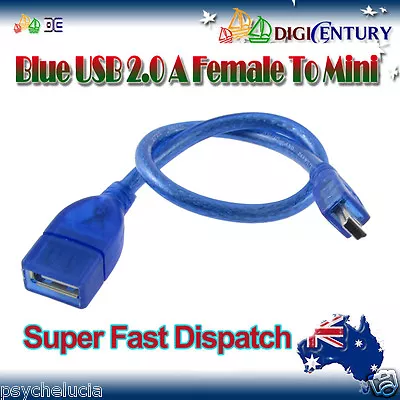 Full Copper OTG Cable Mini Male To USB Female Cable Adapter For Kobo EReader  • $4.99