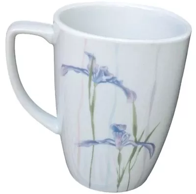 Shadow Iris Large Mug Corelle Coordinates Coffee Cup Hot Cocoa Tea Vintage 90s • $7.68