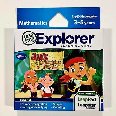 Leap Frog Explorer Jake & The Land Pirates New! Leapster/Leappad/Preschool • $14.32