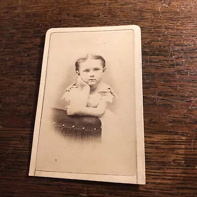 Vintage Victorian Girl Child CDV Photo Photograph North Bridgewater Mass￼ • $12.99