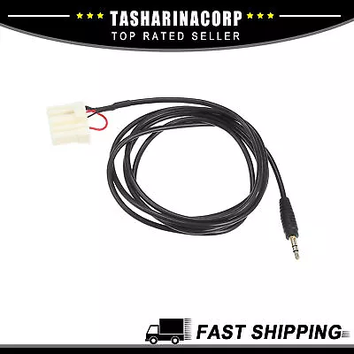 Piece Of 2 Fit For Mazda 2 3 5 6 2006-2013 AUX 3.5mm Cable Connect To Car • $14.56