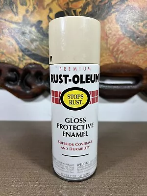 Vintage 1997 Rust-Oleum 7770 Almond Spray Paint Can Made In USA - Weighs 15.4 OZ • $14.99