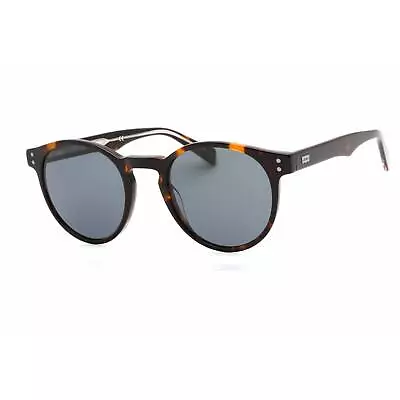 Levi's Men's Sunglasses Havana Round Plastic Frame Grey Lens LV 5005/S 0086 IR • $28.71