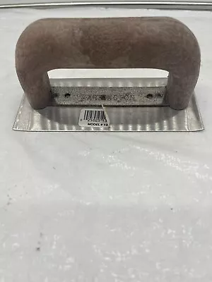 HARRINGTON Trowel Cement Edger Model #12AST 6  Concrete Masonry Bricklayer Tool • $19.99