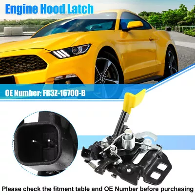 Hood Latch Lock For Ford Mustang Shelby EcoBoost GT V6 2015-2019 FR3Z-16700-A US • $30.94