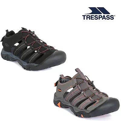 Mens Walking Sandals Closed Toe With Adjustable Pull Cord Torrance B • £39.99