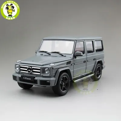 1：18 Scale Benz G Class 500 Diecast Car SUV Model Toys GIFT Matte Gray • £135.30