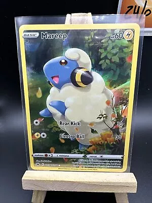 Pokémon TCG Mareep Crown Zenith: Galarian Gallery GG34/GG70 Holo Holo Rare • £2.50