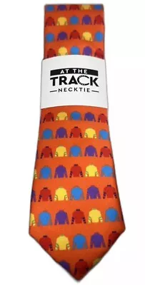 Jockey Silks Equestrian Silk Neck Tie Perfect For 150th Kentucky Derby Or Fans👔 • $29.99