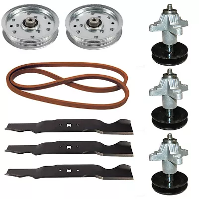 Mower Deck Parts - Spindles Blades Belt Pulleys - Fits Cub Cadet GT1054 54  • $142.99