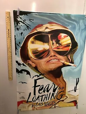 $159.95 • Buy HUGE SUBWAY POSTER Fear And Loathing In Las Vegas 1998 Hunter S. Thompson Depp 