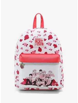 Ouran High School Host Club Pink Roses Mini Backpack NWT Haruhi Tamaki Takashi • £68.11