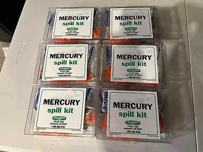 NEW Lab Safety Supply Mercury Spill Kit 20759 Lot Of 6 • $90