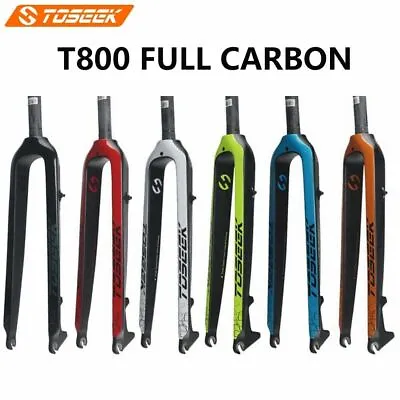 $69.99 • Buy Carbon MTB Bike Fork 27.5/29ER Mountain Bicycle Rigid Forks Cycling LightWeight