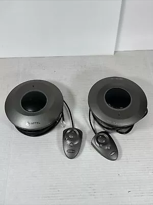 Mitel 5310 IP Conference Unit Saucer 50004459 W/ Cable And Mouse- LOT Of 2 • $49.99