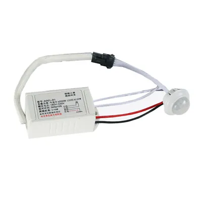 IR Infrared Body Motion Sensor Automatic Auto Light Lamp Control Switch 110/220V • $9.98
