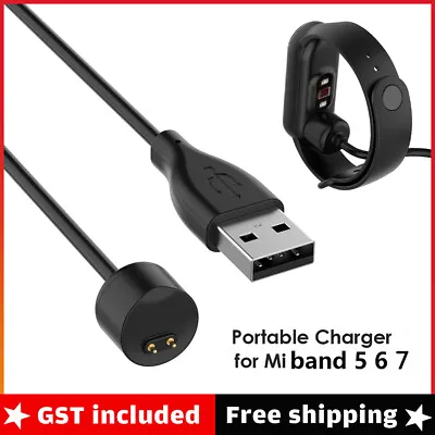 $6.83 • Buy Smart Watch Bracelet Charging Cable Charger Wire For Xiaomi Mi Band Miband 5 6 7