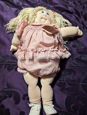 $500 • Buy Xavier Roberts Little People Soft Sculpture Baby Doll Cabbage Patch Signed 1985?