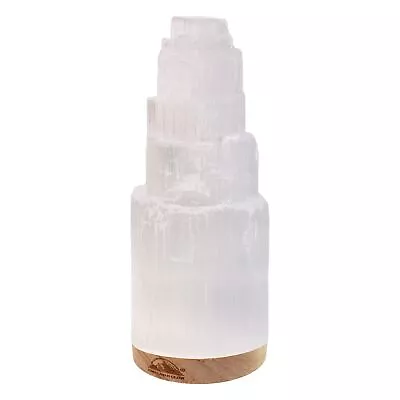 Himalayan Glow Crystal Lamp Authentic Handmade Moroccan Selenite • $44.19