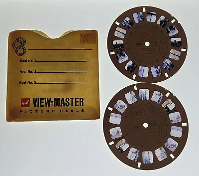 Personal Reel Mounts View-master 3 Reels 1958 CNE Canadian National Exhibition • $24.99