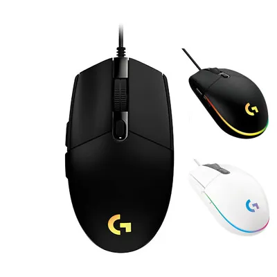 Logitech G102 G203 GEN2 Prodigy Gaming Mouse Wired 6 Programmable 8000 DPI± • $45.99