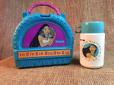 90s Vintage Disney Pocahontas Lunch Box Thermos Brand With Thermos • $19