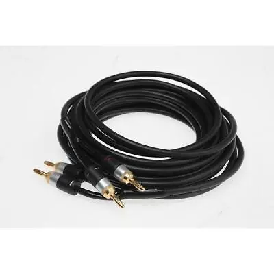 Mediabridge 12AWG Ultra Series Speaker Cable - Gold Plated Banana Tips (25 FT) • $30.01