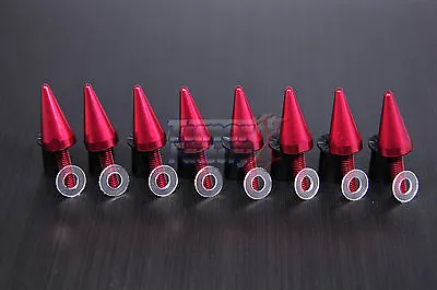 Red Spike WINDSCREEN BOLTS SCREWS FIT Yamaha YZF R6 R1 600R R6S XJ600 FZ 1 FZ 6 • $9.99