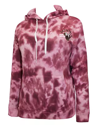 Ladies Minnie Mouse Tie Dye Disney Sweatshirt Hoddie Size 18-26 Black Or Pink • £19.99