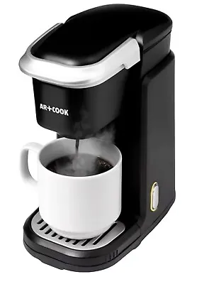 Art + Cook Single Serve K-Cup Coffee Maker  10oz Black • $25.50