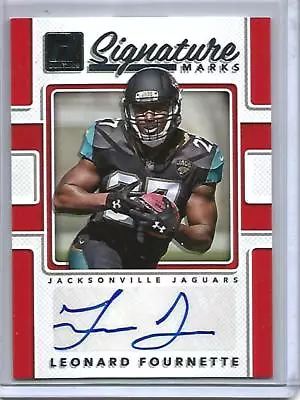 Leonard Fournette 2017 Donruss Signature Marks Autograph Rookie • $75