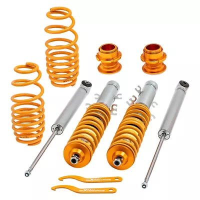 Street Coilover Kit Yellow New For VW MK4 GOLF/GTI/JETTA/NEW BEETLE 1999-2005 • $200