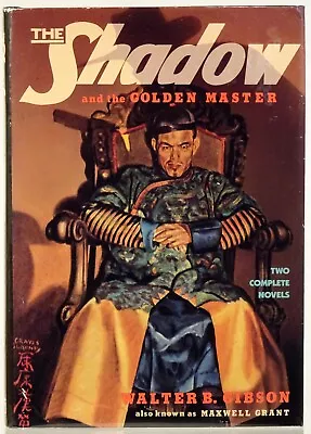 1984 THE SHADOW AND THE GOLDEN MASTER By Walter B. Gibson-HC W/ DJ In Mylar • $19.20