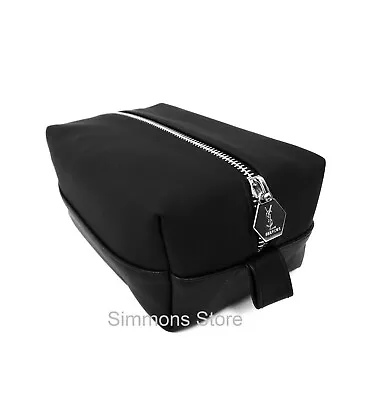 £10.95 • Buy Ysl Black Toiletry Shave Wash Bag Mens Toiletry Travel Pouch For Him
